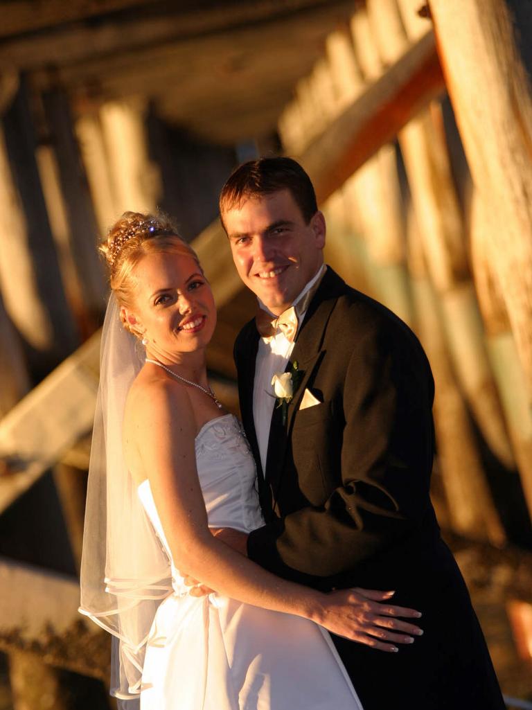 Nicholas Baker and Jenny Windsor were married in Hervey Bay on August 8, 2004.