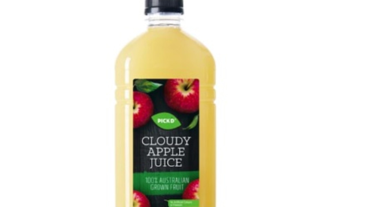 Aldi recalls PICK’D Cloudy Apple Juice 2L from stores across Australia