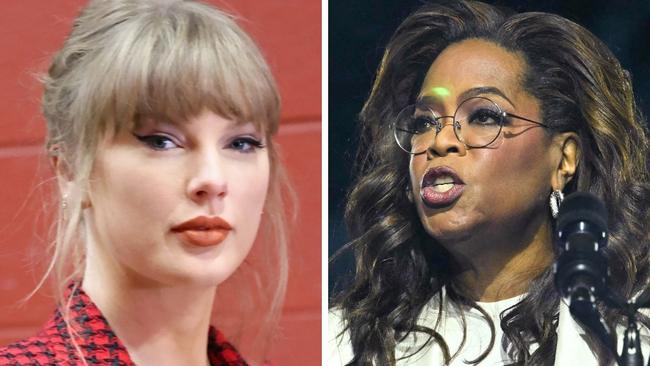 Oprah Winfrey and Taylor Swift.