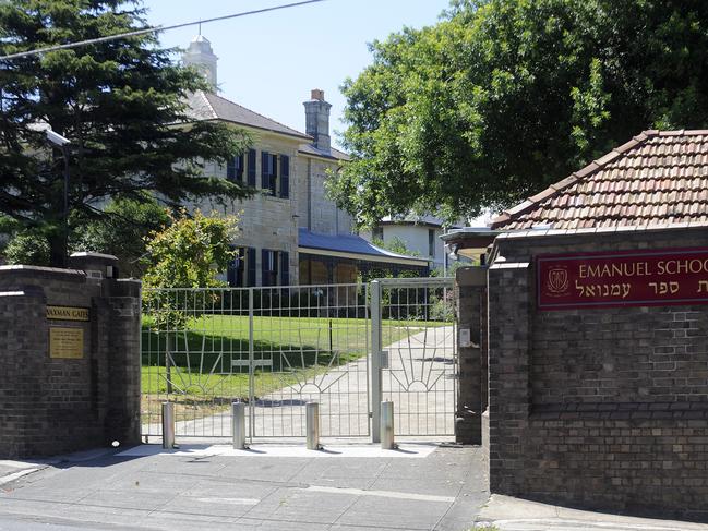 Emanuel School in Randwick. Picture: Alan Place