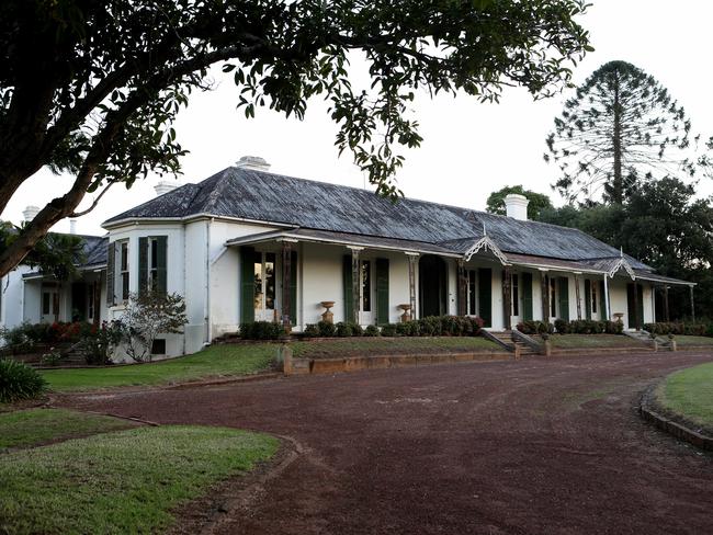 Gledswood Homestead looks like any other idyllic home by day. Picture: Stephen Cooper