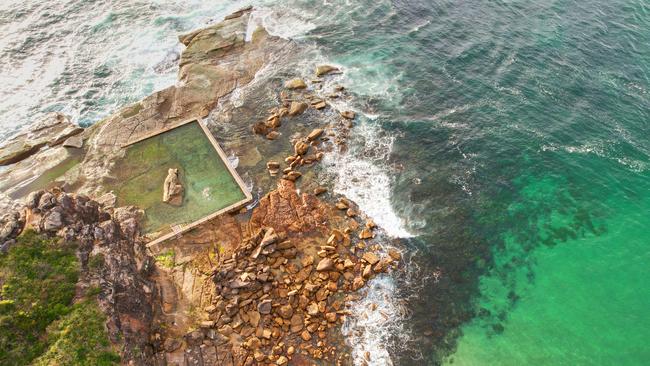 North Curl Curl pool. Picture: John Grainger