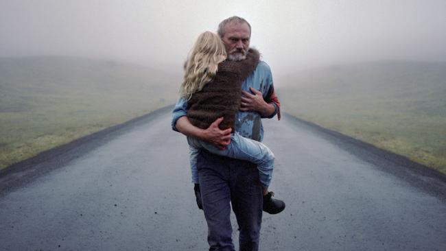 Ingvar Sigurdsson and Ida Mekkin Hlynsdottir in A White, White Day.