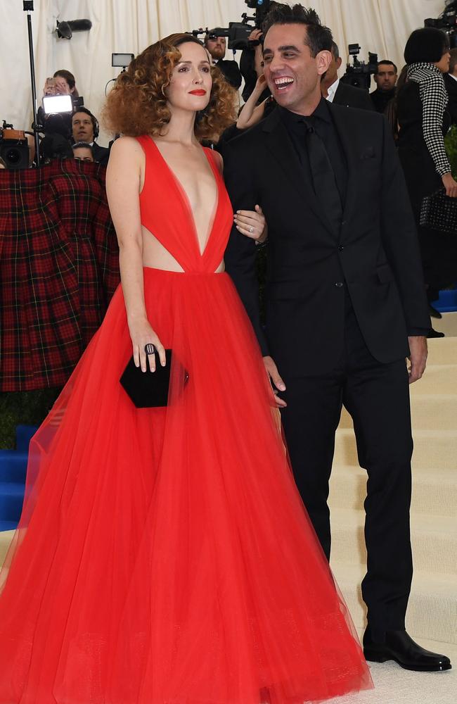 Actress Rose Byrne and Actor Bobby Cannavale. Picture: AFP PHOTO / ANGELA WEISS