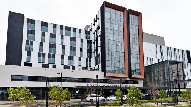 Northern Beaches Hospital at Frenchs Forest. (AAP IMAGE)