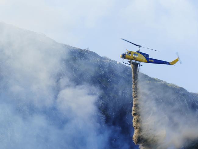 Conditions for severe bushfires in the southern states are also expected to worsen. Picture: Lachie Millard