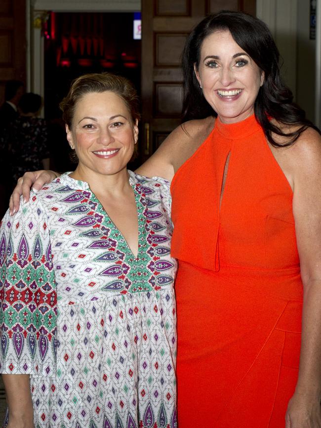 Jackie Trad and Rochelle Courtenay.