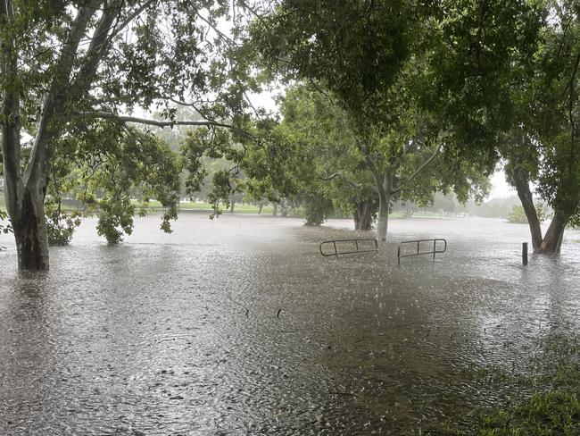 Mackay floods, airport shuts as wild rains shift south