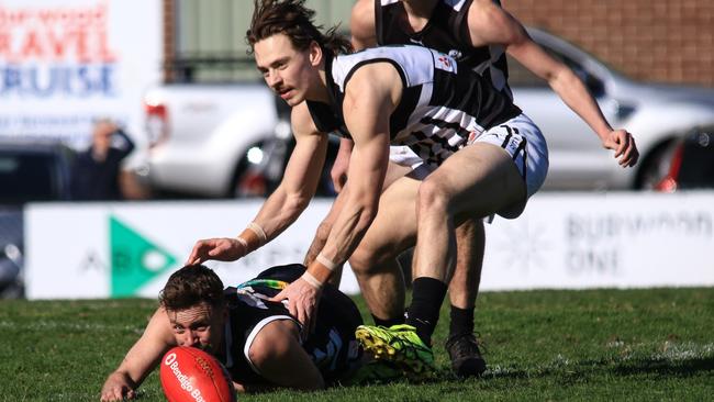 Surrey Park was on top in the first half before Silvan lifted. Picture: Davis Harrigan