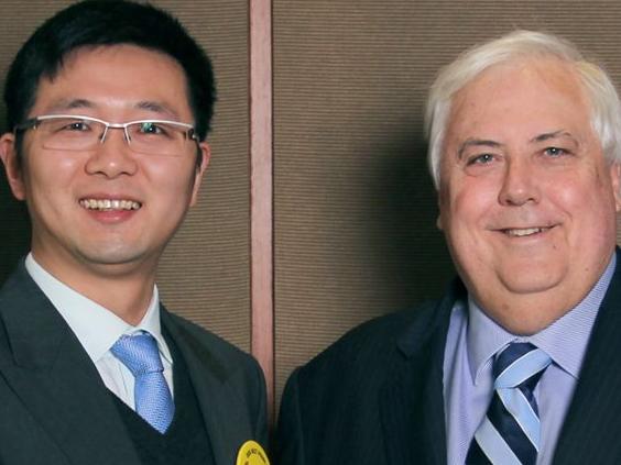 LARGE FILE SIZE Zhenya Dio Wang with Clive Palmer