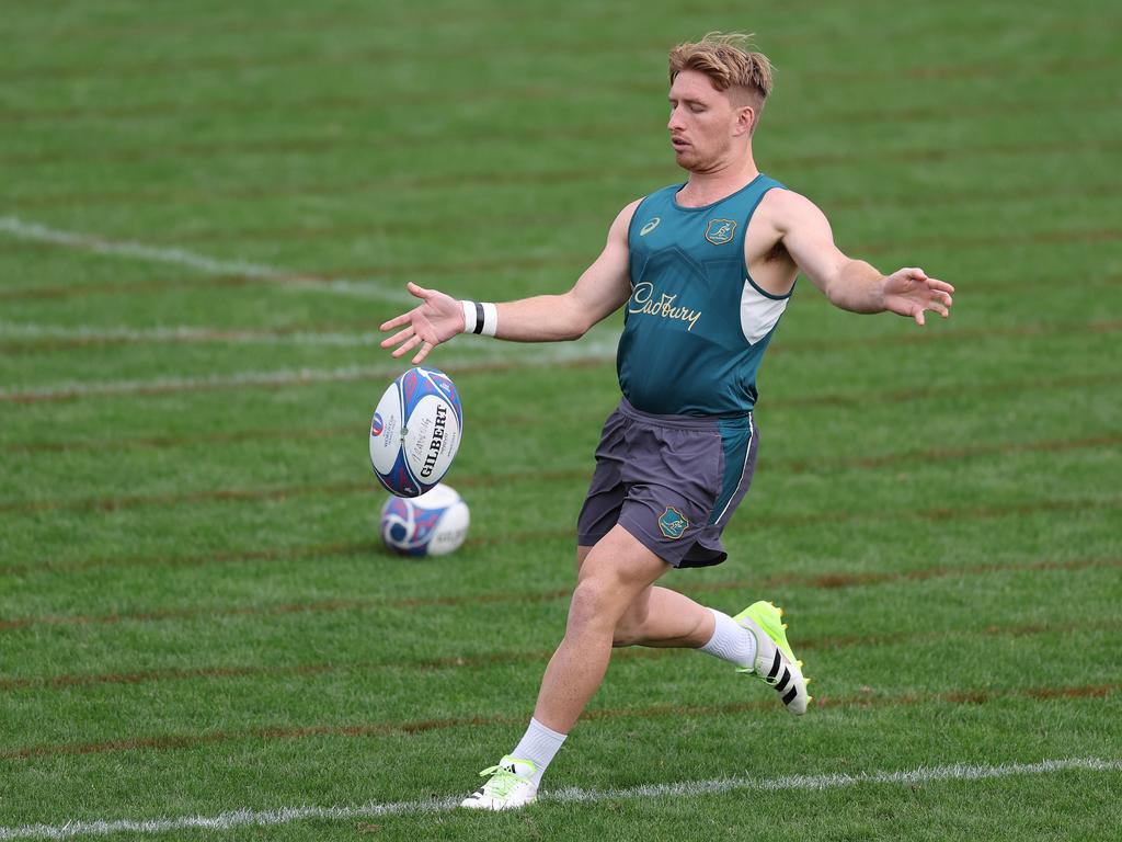 Tate McDermott will return for the Wallabies against Wales. Picture: Chris Hyde/Getty Images