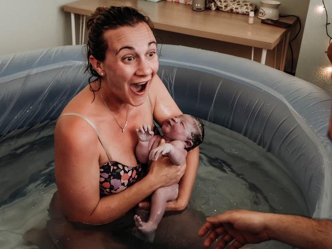 ‘In good hands’: Why mum opted for home birth second time round