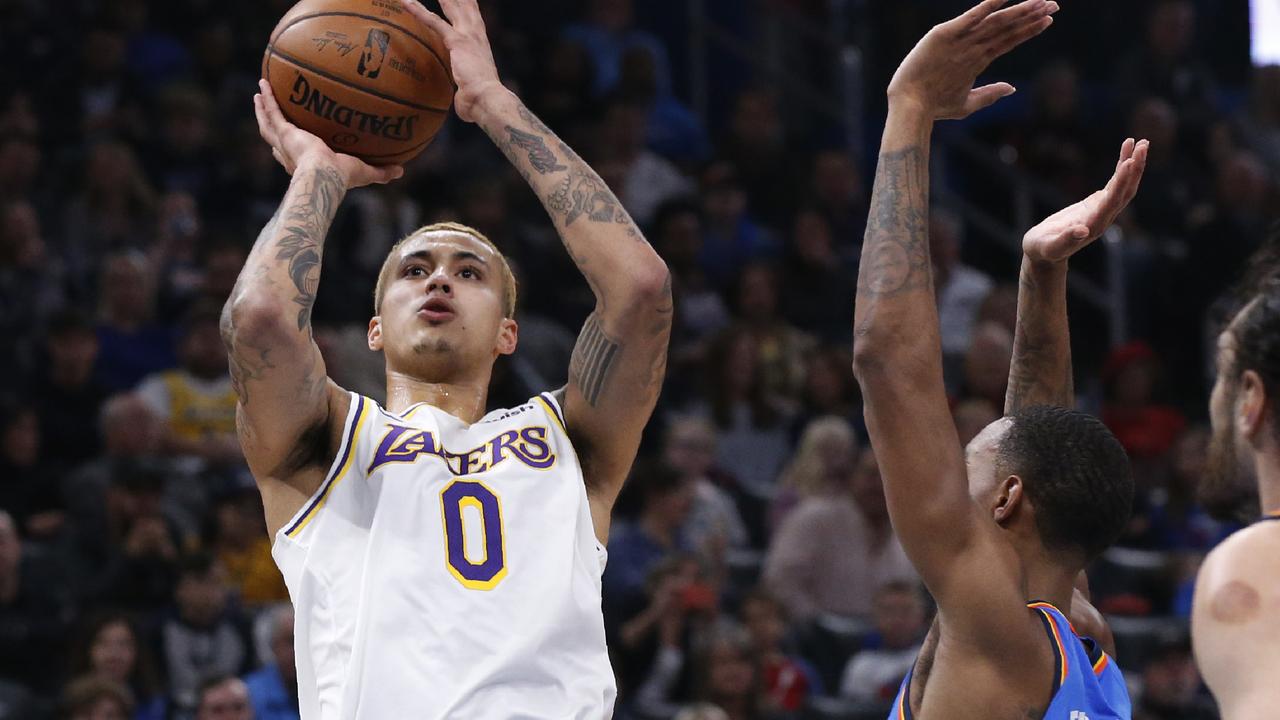 Kuzma dropped a season-high.