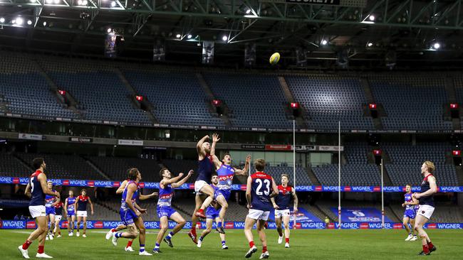 Port coach Ken Hinkley says finals must be played with crowds if possible. Picture: AFL Photos/Getty Images