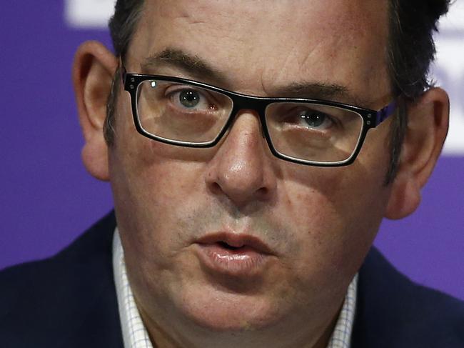 MELBOURNE, AUSTRALIA - NCA NewsWire Photos October 24, 2020:   Victorian Premier Daniel Andrews speaks to the media during a press conference in Melbourne, Victoria. Picture: NCA NewsWire / Daniel Pockett