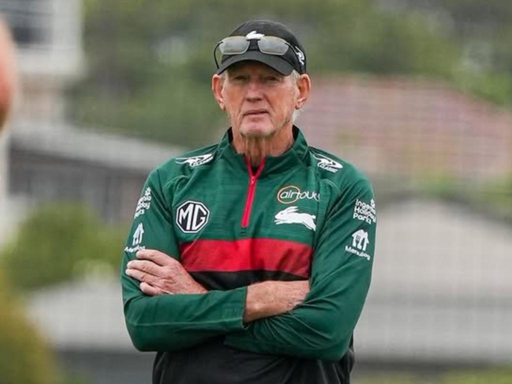 South Sydney coach Wayne Bennett. Pic: Souths' Instagram