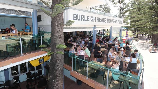 The deck at Burleigh Mowbray Park SLSC. Photo by Richard Gosling