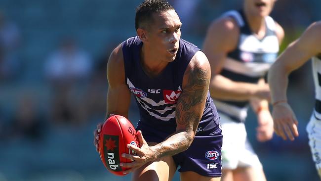 Harley Bennell will have scans on his calf. Picture: Getty