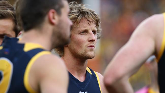 Rory Sloane in the aftermath of last year’s Grand Final. Picture: Sarah Reed.