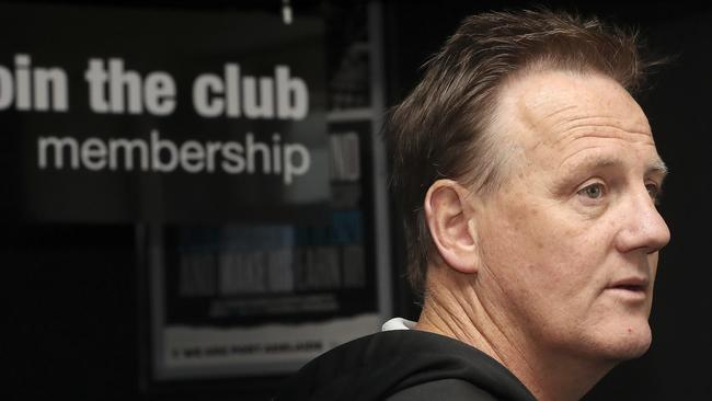 In Thomas’ first week as CEO of Port Adelaide the club lost its two major sponsors.. Picture SARAH REED