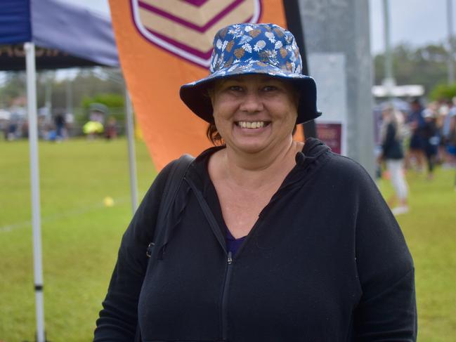 Gladstone resident Kerry Harris, who has travelled up to the Coast for years with her husband and children, solely for the event. Picture: Isabella Magee