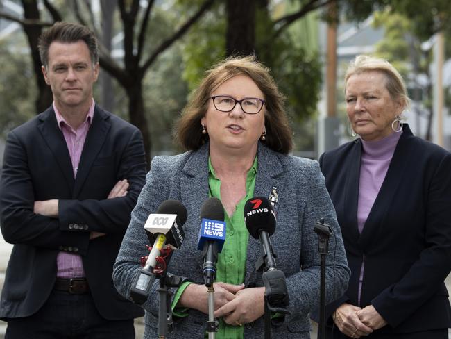 Labor candidate and Parramatta Mayor Donna Davis. Picture: Monique Harmer