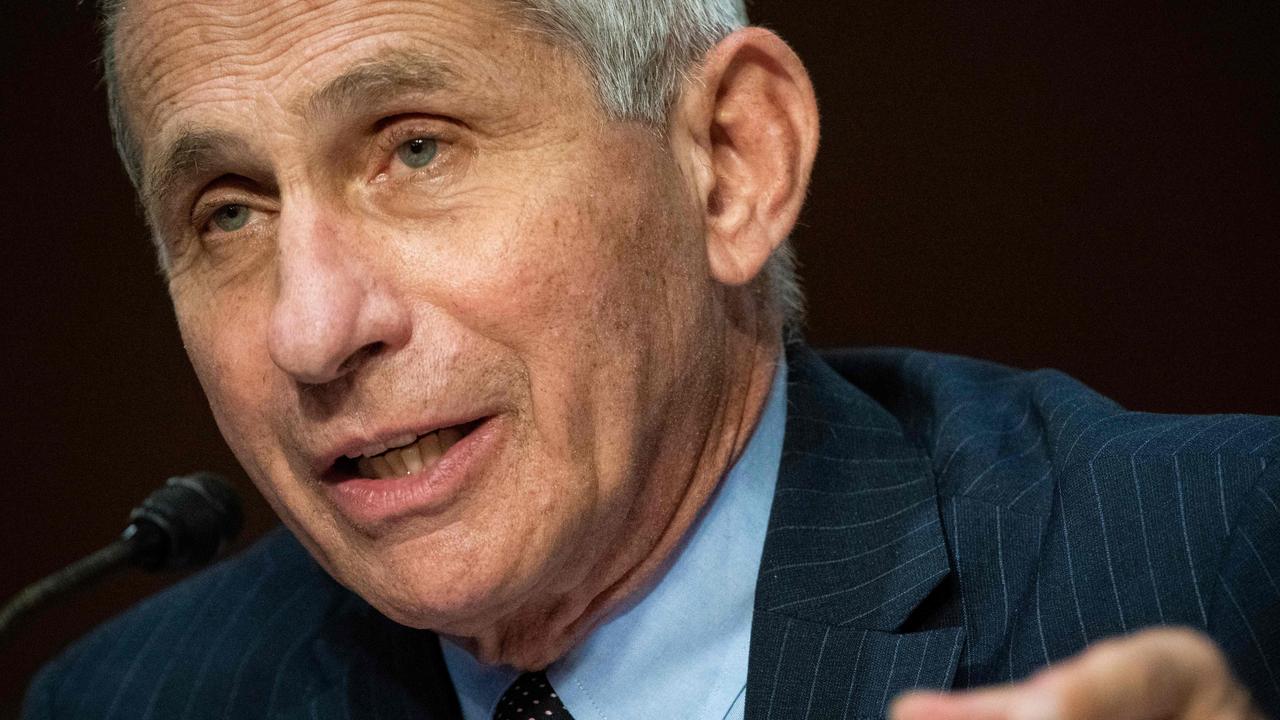 Anthony Fauci, director of the National Institute of Allergy and Infectious Diseases. Picture: Al Drago/AFP