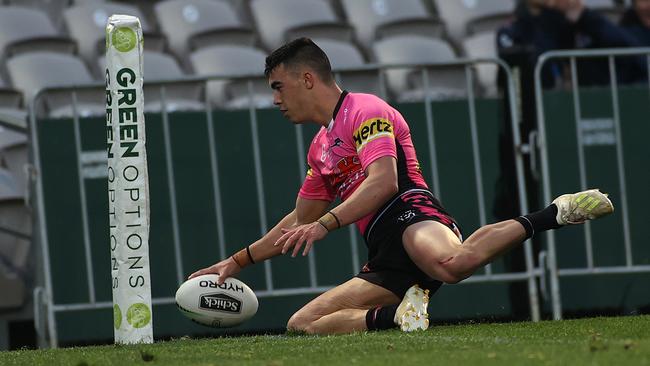 Charlie Staines has scored six tries in two games. Picture: Phil Hillyard