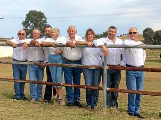 CELEBRATION: Joe and Lyle celebrated 60 years of marriage, with their six kids at the Avis farm.