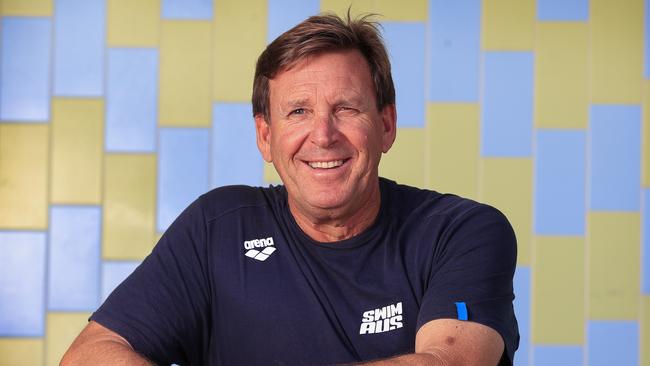 Australian swim coach Michael Kohl at the Gold Coast Aquatic Centre, Southport. Pics Adam Head