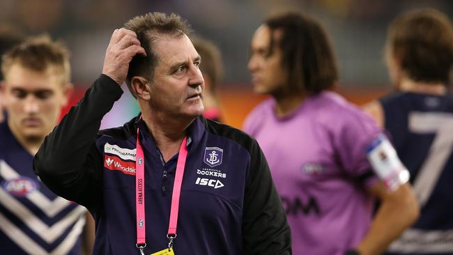 Ross Lyon is one big name being talked about as a future Carlton coach.