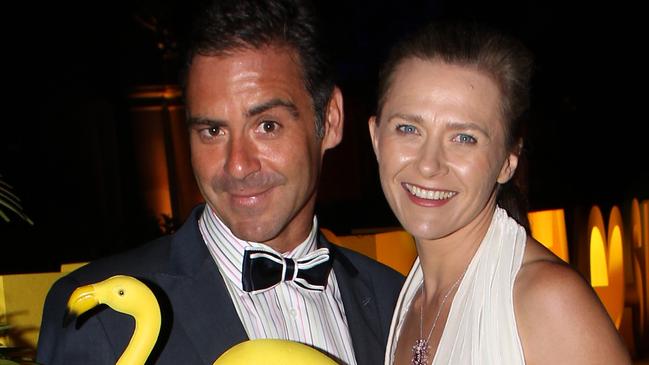  Andrew O’Keefe with now ex-wife Eleanor.