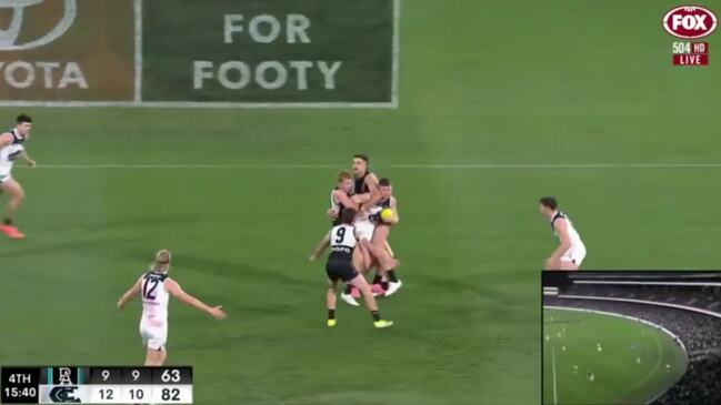 AFL crackdown on holding the ball has begun