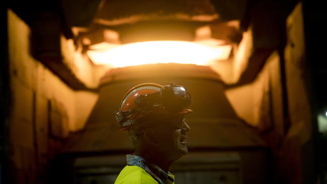 BlueScope has been in talks with the South Australian government about managing the Whyalla steelworks and could use that as leverage to get control of InfraBuild. Picture: Bloomberg