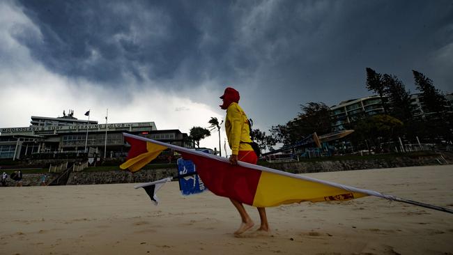 Potentially severe thunderstorms containing large hail, heavy rainfall and damaging winds could smash parts of the Sunshine Coast in coming days, according to the weather bureau. Photo Lachie Millard