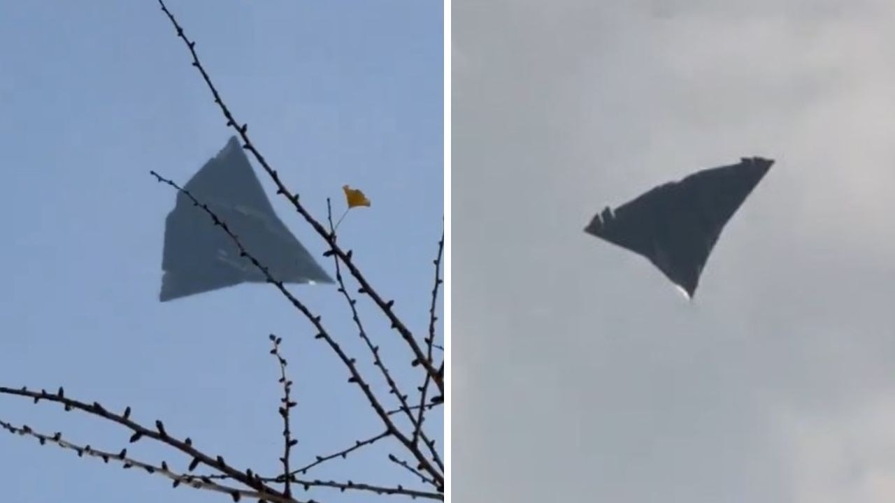 Alarming footage of new Chinese stealth jet