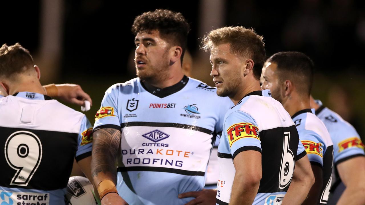 Cronulla were easily handled by Penrith. (Photo by Mark Kolbe/Getty Images)