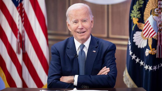 US President Joe Biden will turn 80 next month. Picture: AFP