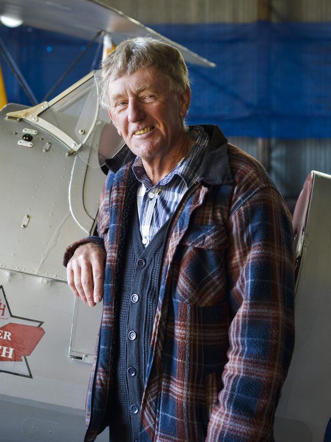 Rob Lynch president of the Nhill Aviation Heritage Centre. Picture: Dannika Bonser