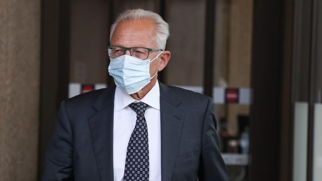 David Standen outside Federal Court on Wednesday.