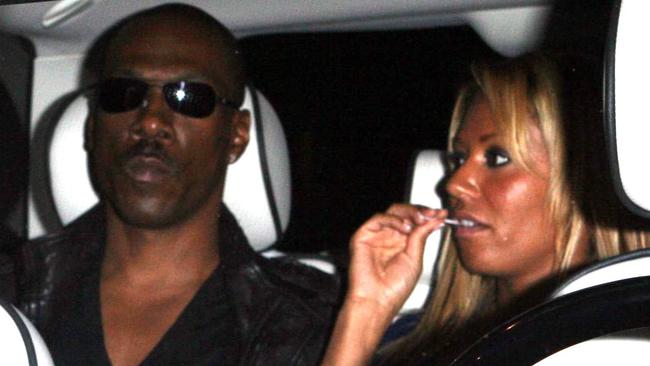 Eddie Murphy and Mel B pictured back in 2006. Picture: X17agency/Big Australia