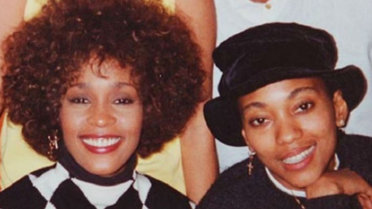 Whitney Houston (left) and close friend Robyn Crawford.