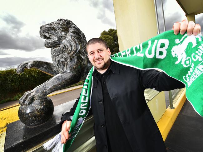 Former Green Gully coach Arthur Papas is in contention to lead Melbourne Victory. Picture: Nigel Hallett