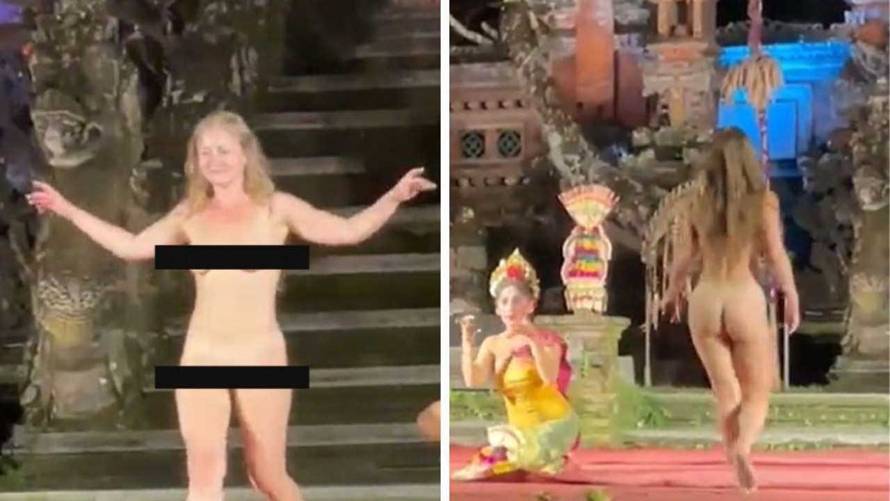 1280px x 720px - Tourist arrested over nude Bali temple act: 'Sad to see this behaviour' |  news.com.au â€” Australia's leading news site
