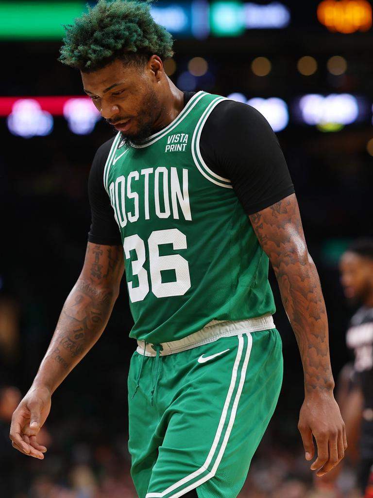 The Celtics were on the verge of history. Photo by Maddie Meyer/Getty Images