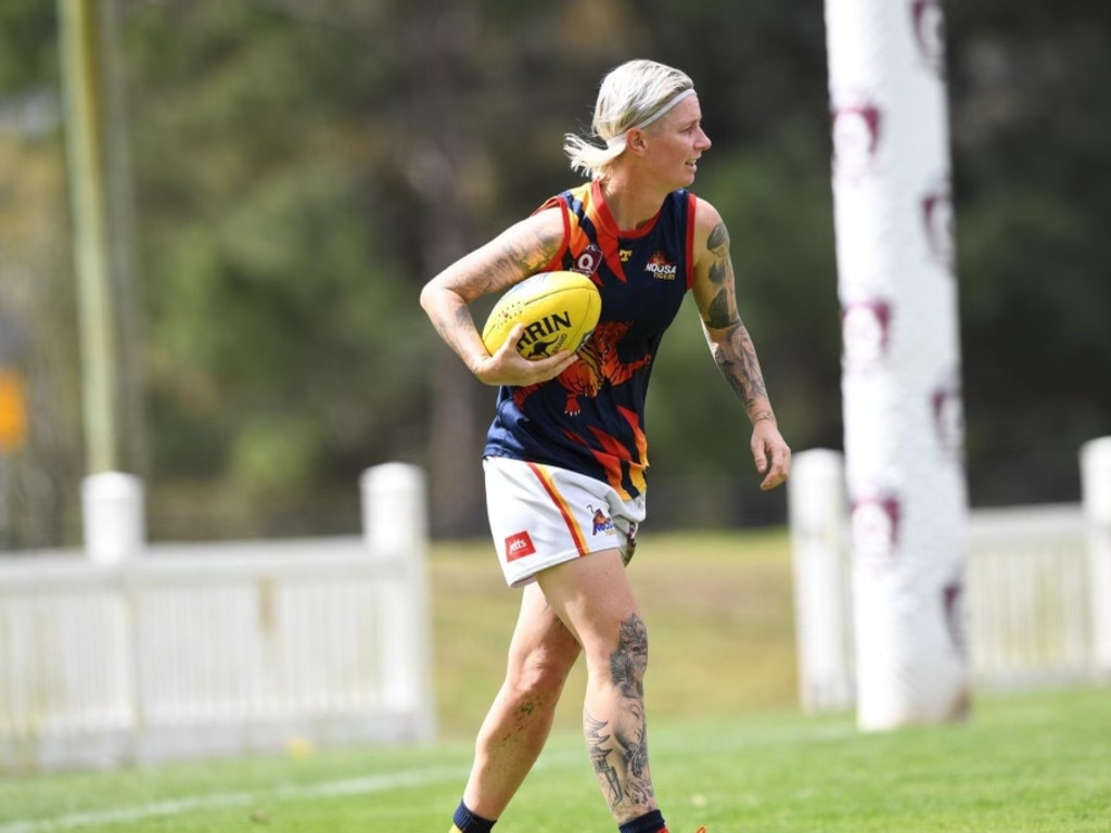 Noosa Tigers senior women's player Dani Bishop-Kinlyside.