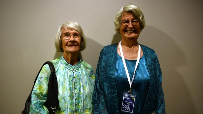 Merriel Lawrie and Elizabeth 'Bess' Hart at the 2024 NT Australian of the Year Awards at the Darwin Convention Centre on Monday, November 6.