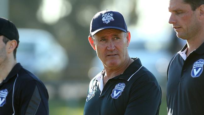 EDFL footy: Essendon Doutta Stars v Avondale Heights: Patrick Byrne coach of Avondale HeightsSaturday, May 22, 2021, in Essendon, Victoria, Australia. Picture: Hamish Blair