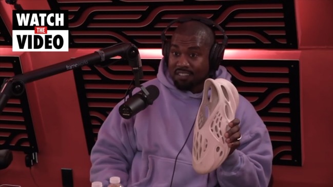 Kanye West talks about designing his shoes