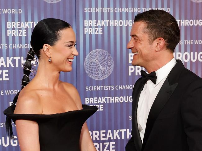LOS ANGELES, CALIFORNIA - APRIL 13: Katy Perry and Orlando Bloom attend the 2024 Breakthrough Prize Ceremony at Academy Museum of Motion Pictures on April 13, 2024 in Los Angeles, California. (Photo by Taylor Hill/Getty Images)